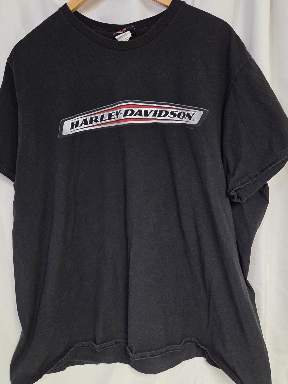 Harley-Davidson Black Short Sleeve Tee 3x Cape Cod